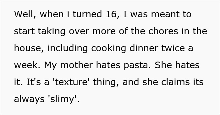 “No One But My Mother And I Know That Almost Every Meal I Make For Her Is Revenge”