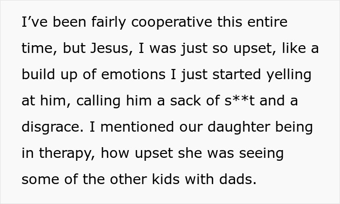 Man Spends Years Telling Wife He Won't Be As Horrible A Dad As His Was But Leaves His Family