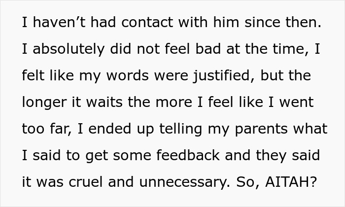 Man Spends Years Telling Wife He Won't Be As Horrible A Dad As His Was But Leaves His Family