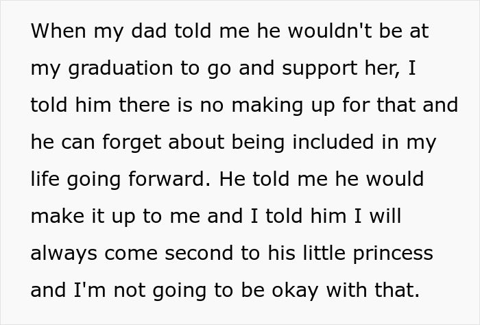 Dad Causes Irreparable Family Rift After Choosing His “Little Princess” Over Son’s Graduation