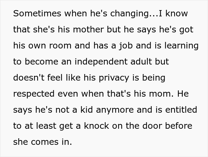 “[Am I The Jerk] For Telling My Wife ‘I Warned You’ When Our Son Got A Lock For His Room?”