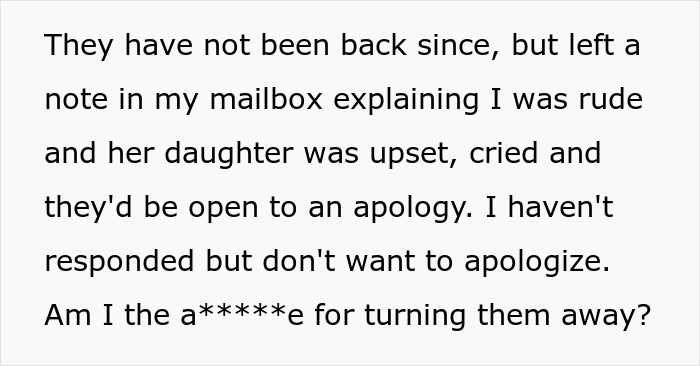 “I’m Child-Free By Choice, Can You Please Leave?”: Woman Has Enough Of Neighbors’ Visits