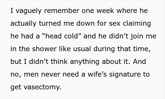 “I Feel So Disgusted”: Wife Is Shattered After Finding Out Her Husband Secretly Got A Vasectomy