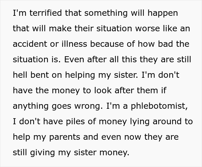 “This Is Insane”: Family Demands Person Go Into Debt To Help Sister Out With Legal Bills