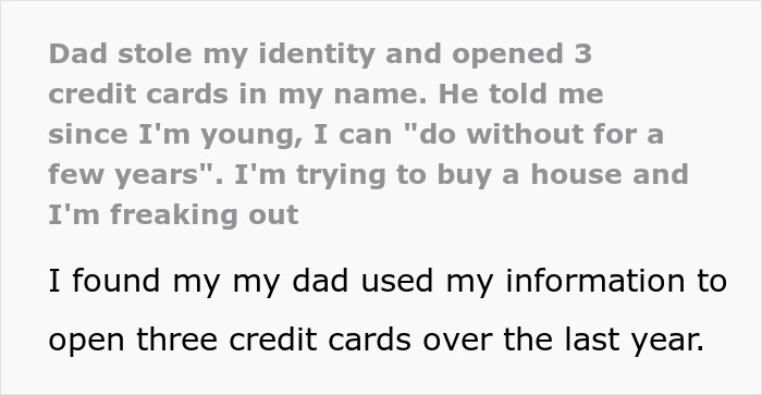 “I Turned Him In”: Person Learns That Dad Secretly Ruined Their Chances Of Buying A House