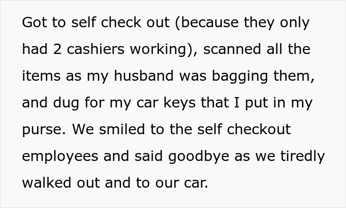 Woman Shakes Husband Awake In Panic After Realizing They Forgot To Pay For $300 Worth Of Groceries