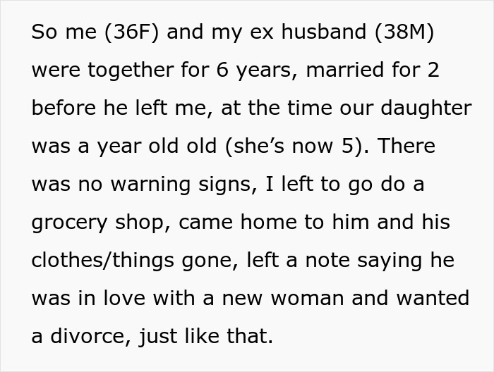 Man Spends Years Telling Wife He Won't Be As Horrible A Dad As His Was But Leaves His Family