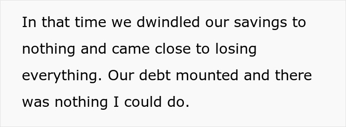 Sole Breadwinner Decides To Separate Finances After Husband Keeps Giving Their Money Away