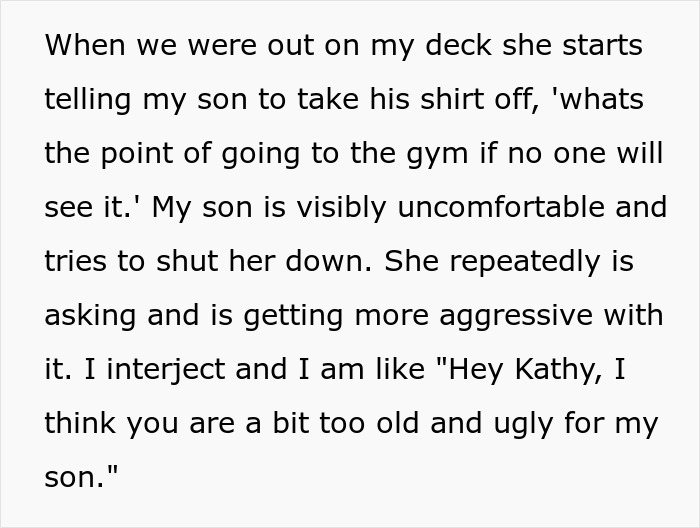 Dad’s Bold Defense Of Son Causes Rift With Wife After Her Friend Takes Flirting Too Far