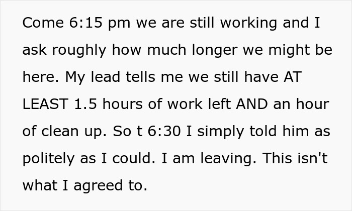 Employee Quits Job On Second Day: "I Was Lied To"