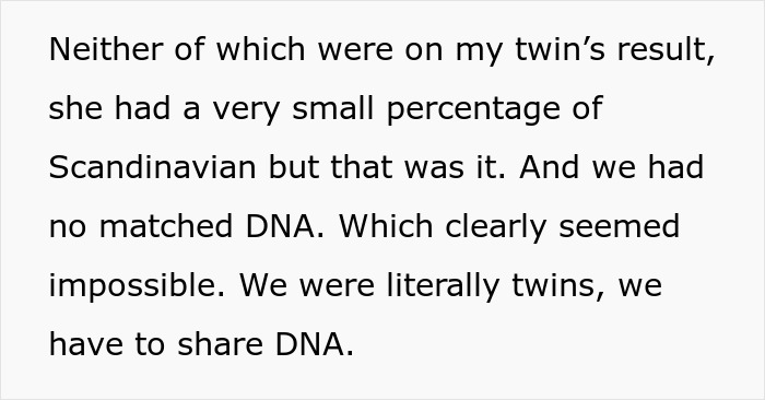 Teen Panics After DNA Results With Her Twin Sister Changed Everything She Knew About Herself