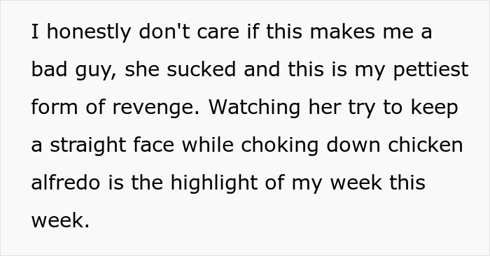 “No One But My Mother And I Know That Almost Every Meal I Make For Her Is Revenge”