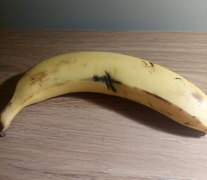 This Banana My Boss Gave Me To Celebrate 1 Year Of Work