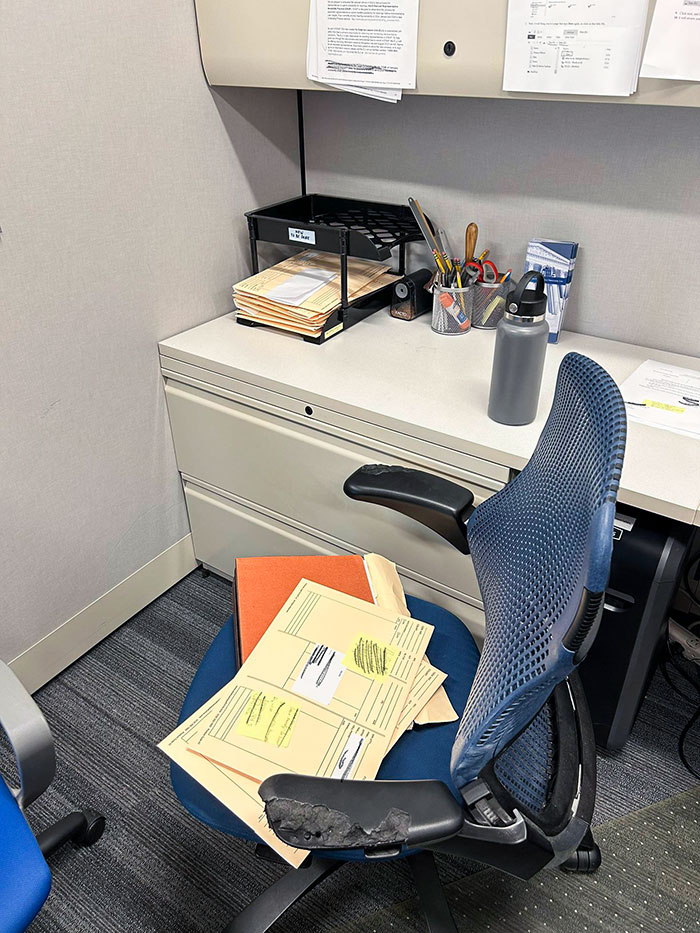 Every Single Day, My Boss Puts Piles Of Work On My Chair When I Literally Have A "New To Be Done" Inbox Right There