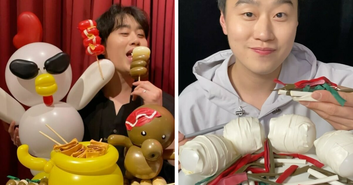 Korean Artist Jiwon Lee Crafts Stunning Balloon Food That Looks Good ...