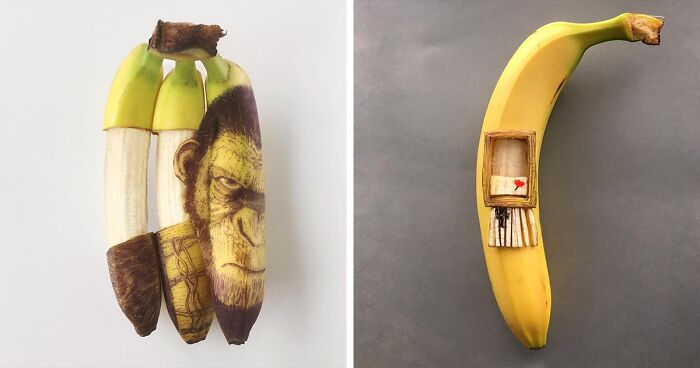 This Artist Transforms Bananas Into Popular Movie Characters, Animals Other Things (79 New Pics)