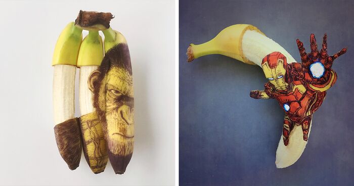 This Artist Transforms Bananas Into Popular Movie Characters, Animals Other Things (79 New Pics)