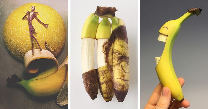 This Artist Transforms Bananas Into Popular Movie Characters, Animals Other Things (79 New Pics)