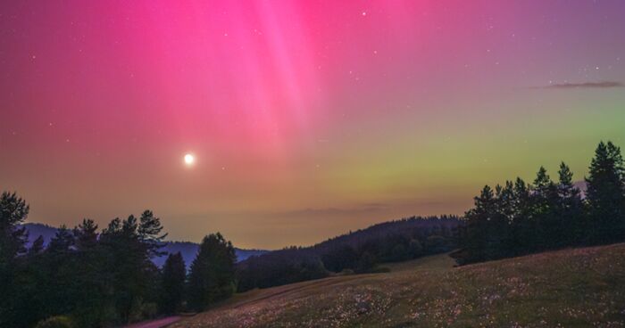 I Took 16 Shots Capturing The Beauty Of The Aurora Borealis Over Poland and Slovakia