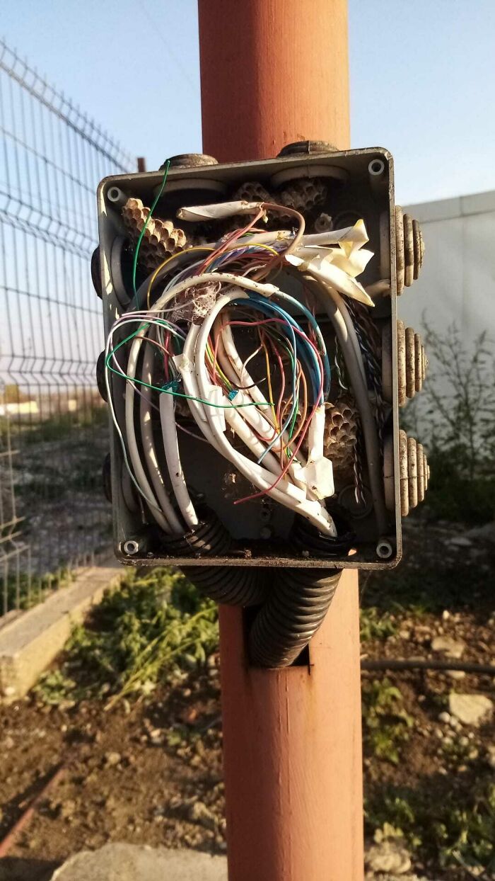 Customer States "Our Intercom At The Gate Doesn't Work" Meanwhile In The Connections Box