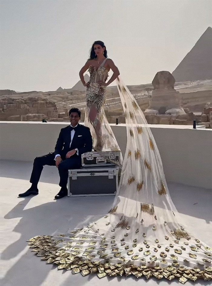 “So Much Waste”: People Blast Billionaire’s Wedding That Shut Down The Pyramids