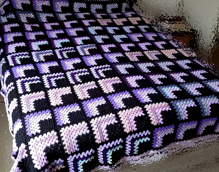 Mitre Square Blanket