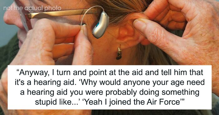 Boomer Mistakes Person's Hearing Aid For Headphones, Loudly Complains, Is Instantly Taught A Lesson