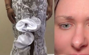 People Can’t Believe How Bad A Bride’s Gown Turned Out: “Call The Police And A Math Teacher”