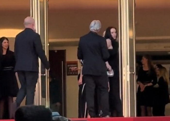 Internet Calls It “Assault” After Cannes Security Was Filmed Blocking Fourth Celebrity On Red Carpet