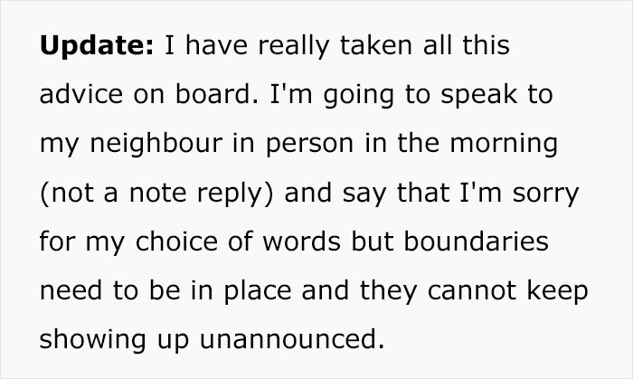 “I’m Child-Free By Choice, Can You Please Leave?”: Woman Has Enough Of Neighbors’ Visits