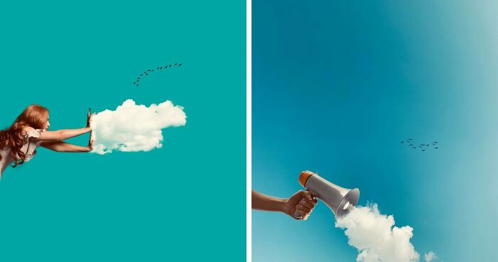 This Photographer Transforms Everyday Objects Into Cloud Art (41 Pics)