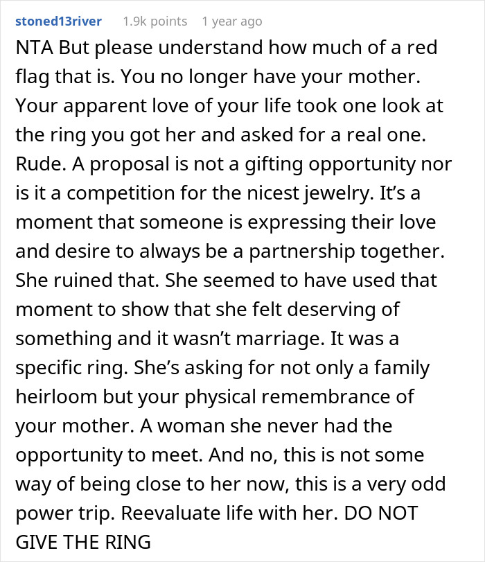 “Asked Me Where ‘The Real Ring’ Is”: GF Refuses To Say Yes Because Of A Diamond Ring