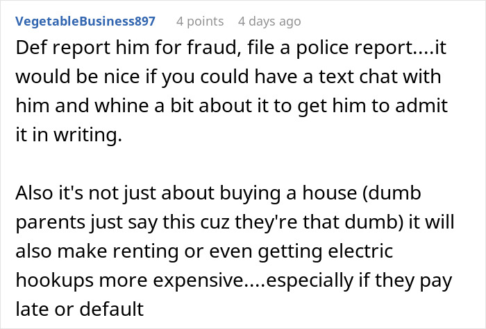 “I Turned Him In”: Person Learns That Dad Secretly Ruined Their Chances Of Buying A House