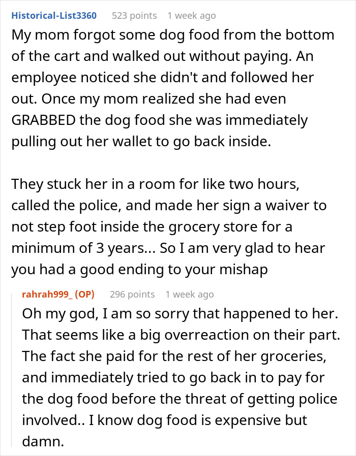 Woman Shakes Husband Awake In Panic After Realizing They Forgot To Pay For $300 Worth Of Groceries