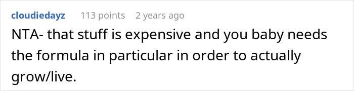 “AITA For Kicking SIL Out After She Threw Away Most Of My Single-Use Baby Products & Formula?”