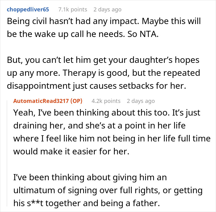 Man Spends Years Telling Wife He Won't Be As Horrible A Dad As His Was But Leaves His Family