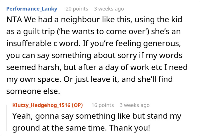 “I’m Child-Free By Choice, Can You Please Leave?”: Woman Has Enough Of Neighbors’ Visits