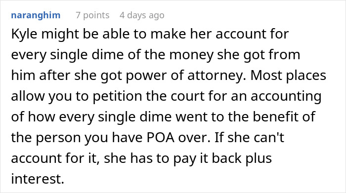 Woman Sues Family, Regrets It After She's Left To Take Care Of Ill Father All Alone