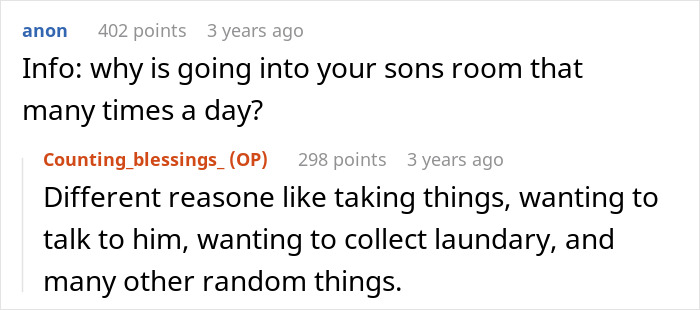 “[Am I The Jerk] For Telling My Wife ‘I Warned You’ When Our Son Got A Lock For His Room?”