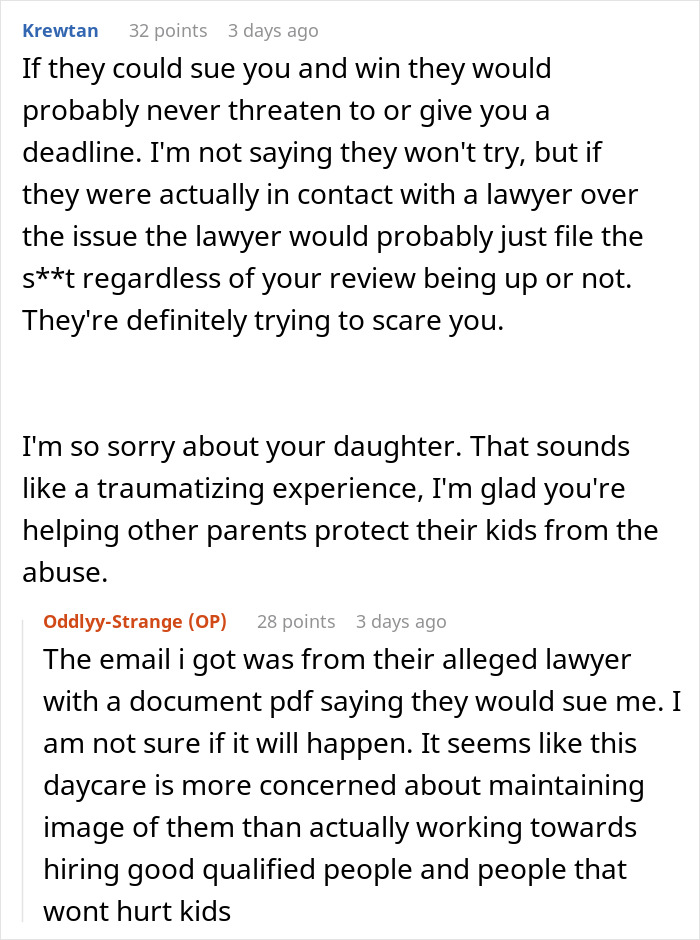 Parents Get Lawsuit Threat For Exposing Daycare Staff That Traumatized Their Daughter