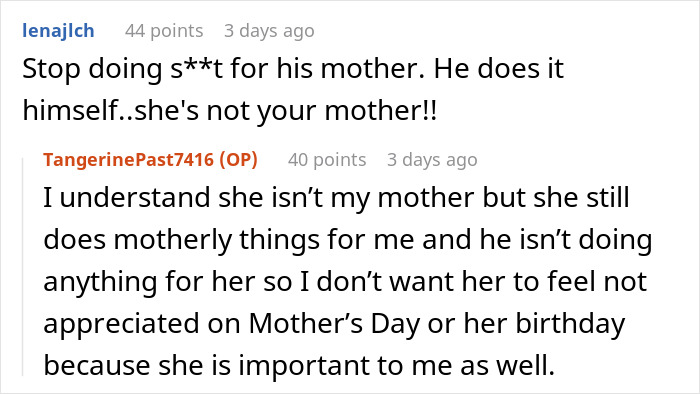 Clueless Husband Makes Wife Cry On Mother’s Day: “You Aren’t My Mother”