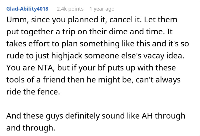 Guys Turn On Woman For Canceling Ski Trip She Organized After They Uninvite Her