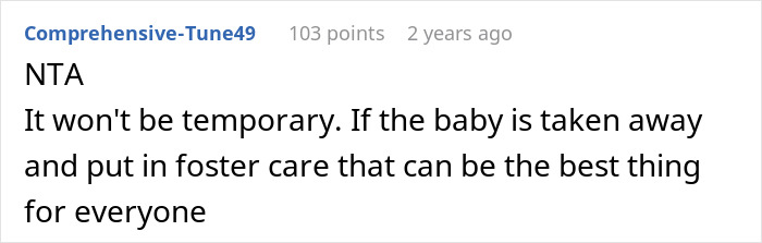 Mom Demands Daughter Take In Her Baby After CPS Is Called, Is Enraged When She Refuses