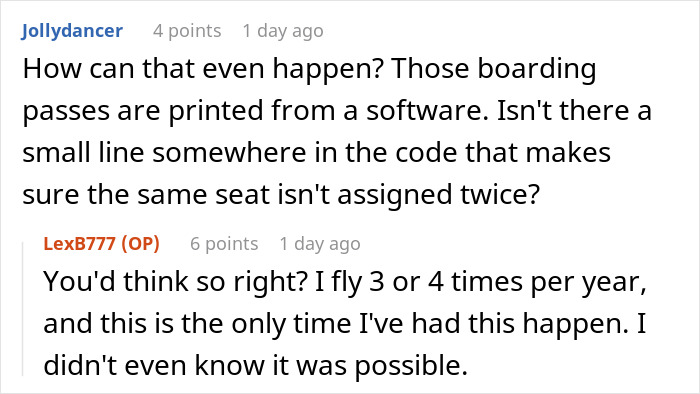 Woman Is Rude About Guy Being In Her Plane Seat, Gets Real Quiet After She's Asked To Move