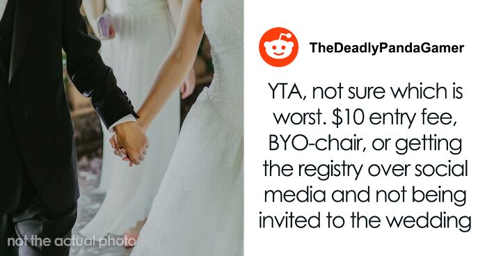 Bride Called A Cheapskate For Making Guests Pay $10 To Access Her Wedding Venue