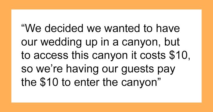 “We Don’t Want To Spend A Lot”: Bride Makes Guests Bring Chairs And Pay $10 To Attend Wedding