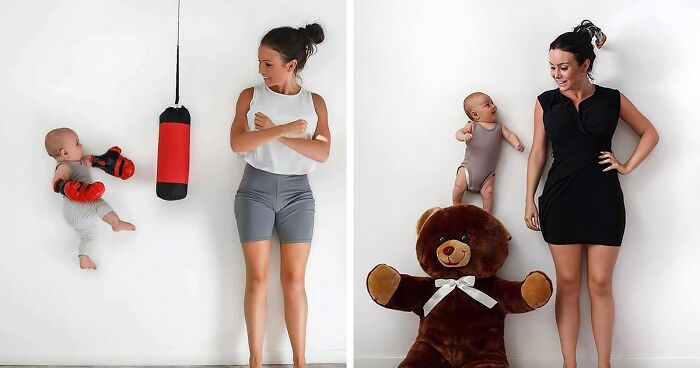 11 Creative Photos Of A Mom And Her Baby That Are Melting Hearts Online