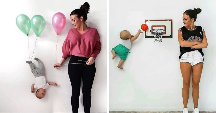 11 Truly Unique Pictures From A Mom’s Photoshoot With Her Toddler