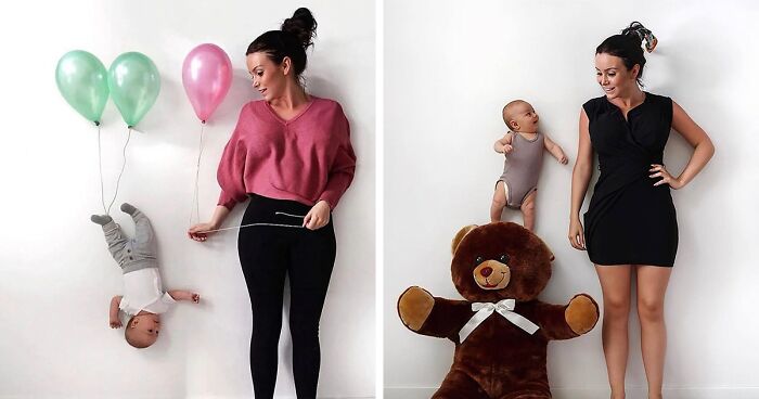 11 Times This Mom Featured Her Baby In Various Creative And Adorable Images