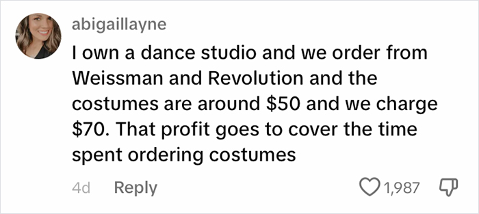 Mom Finds Daughter’s $100 Dance Costume On Shein For $9.50, Publicly Calls Out Dance Studio